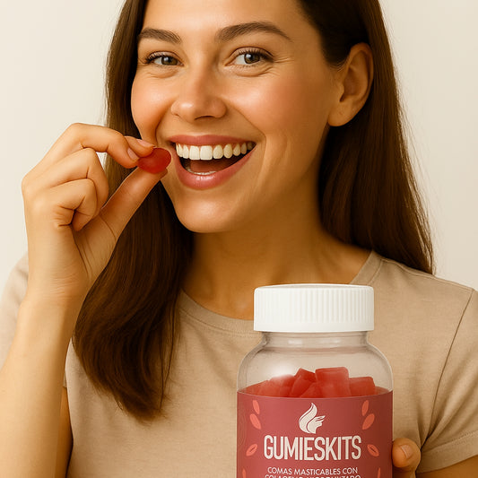 ¡HOY! GUMIESKITS 2x1 – Colágeno + Biotina para tu Belleza